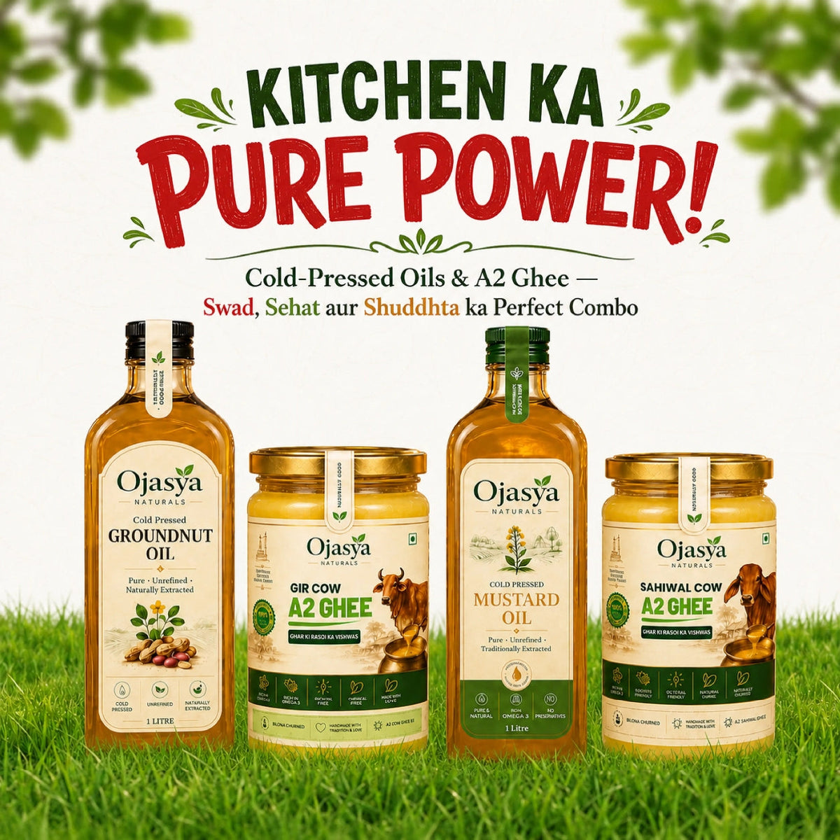 Ojasya Naturals Banner