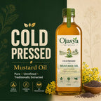 Ojasya Cold Pressed Yellow Mustard Oil