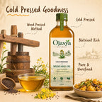 Ojasya Cold Pressed Yellow Mustard Oil